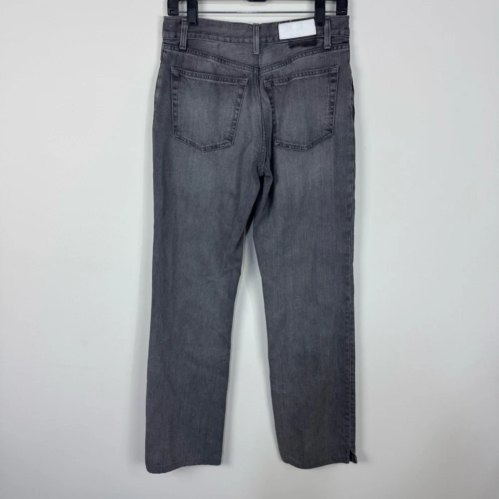 Levi's Re/Done Gray Easy Straight Button Fly Denim Jeans